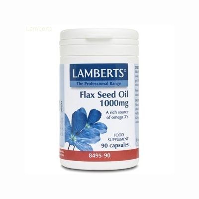 ACEITE DE SEMILLAS DE LINO 1000 mg, 90 cap, para el bienestar del coraz�n, las articulaciones y la piel.