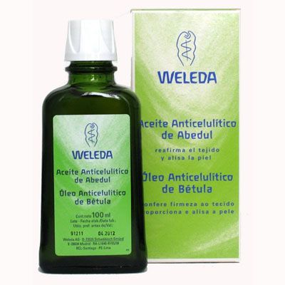 ACEITE ANTICELUL�TICO DE ABEDUL 100 ml, elasticidad, firmeza y suavidad en la piel.