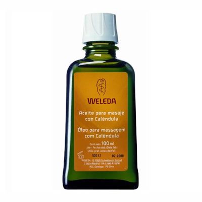 ACEITE DE PARA MASAJE CON CAL�NDULA 100 ml, cuidado protector para pieles sensibles y delicadas.