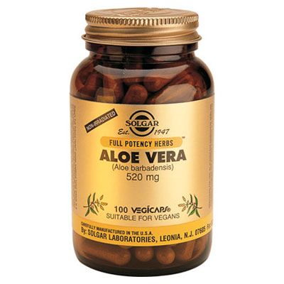 ALOE VERA 100 cap, protege el sistema inmunol�gico.
