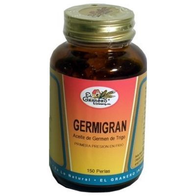 Aceite de Germen de Trigo GERMIGRAN 400 mg 150 perlas, problemas circulatorios, cut�neos y capilares.