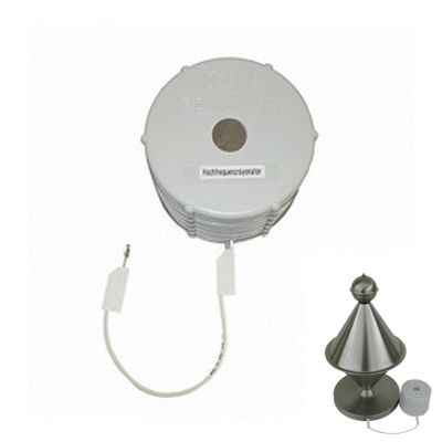 Radiaci�n. Dispositivo anti radiaci�n electromagn�tica HF para dispositivo antigeopat�as, con doble cara y cable de conexi�n.