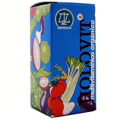 Vitaminas y minerales HOLOVIT MULTIVITAM�NICO ORG�NICO 50 comp, antienvejecimiento, cansancio y estr�s.
