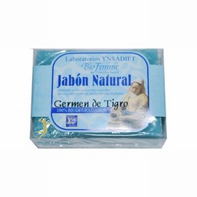 Jab�n de GERMEN DE TRIGO 100gr BIOFEMME, recupera la elasticidad de la piel.