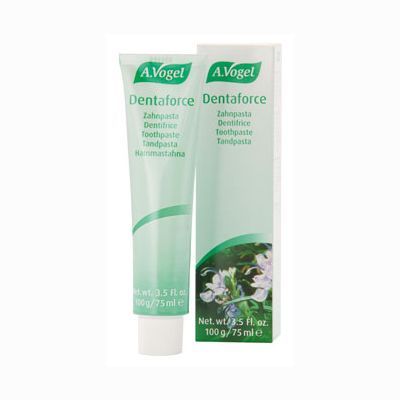 Pasta de diente DENTAFORCE ROMERO BIOFORCE 100gr, antis�ptico, cuidado de los dientes y protecci�n de las enc�as.