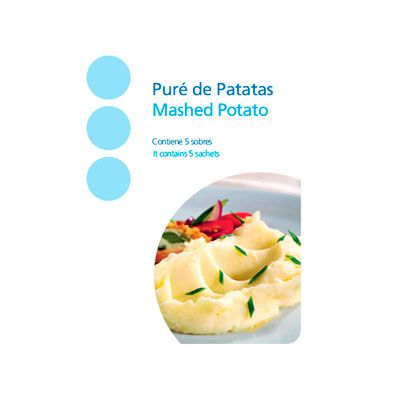 Pur� de Patatas. Hiperproteico para control de peso.