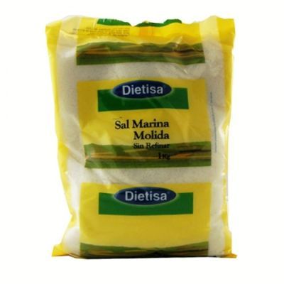 SAL MARINA MOLIDA SIN REFINAR 1kg.
