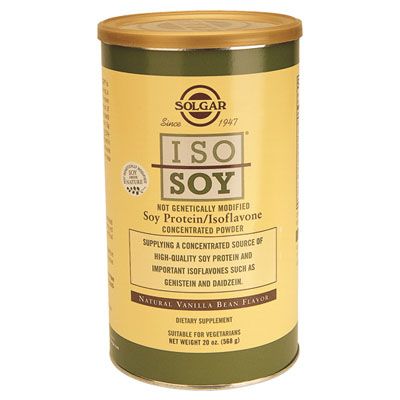 CARAMELO EN POLVO ISO SOY SABOR A VAINILLA 568 g, menopausia  y reduce riesgo de enfermedades card�acas. 