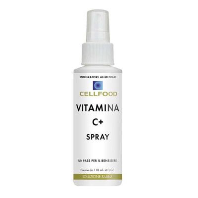 COMPLEMENTO ALIMENTICIO Cellfood Vitamina C + Spray 118 ml, articulaciones y estr�s f�sico o psicol�gico.