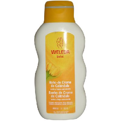 BA�O DE CREMA DE CAL�NDULA 200 ml, nutre, suaviza la piel y previene la sequedad cut�nea.