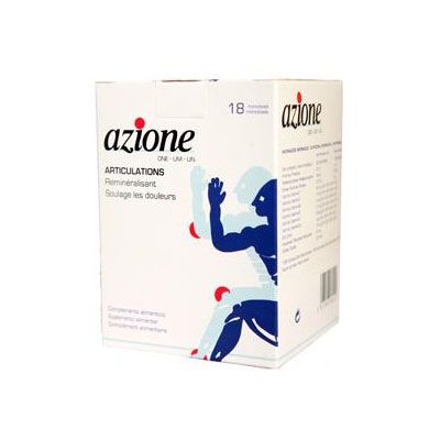 Complemento alimenticio AZIONE UNO 18monodosis de 15ml, ayuda a normalizar el funcionamiento fisiol�gico de las articulaciones.  
