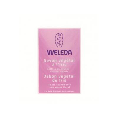JAB�N VEGETAL DE IRIS 100 g, suave y hidrata todo tipo de piel.