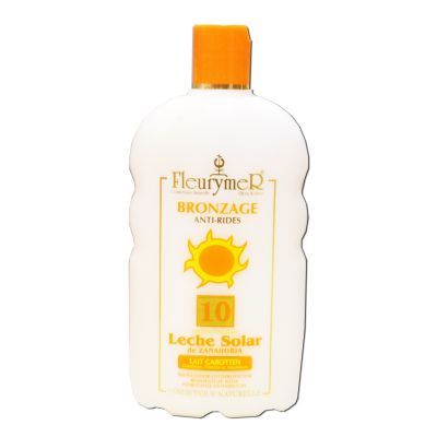 Leche Solar de Zanahoria F-10 250ml, protecci�n solar.