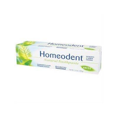 Pasta dent�frica HOMEODENT SABOR AN�S 75 ml, protecci�n integral dientes y enc�as.