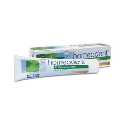 Pasta dent�frica HOMEODENT SABOR LIM�N 75 ml, protecci�n integral dientes y enc�as.