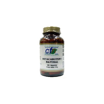 CAROTENOIDE Betacaroteno Natural 90 cap, protector para la piel, ojos y v�as respiratorias.