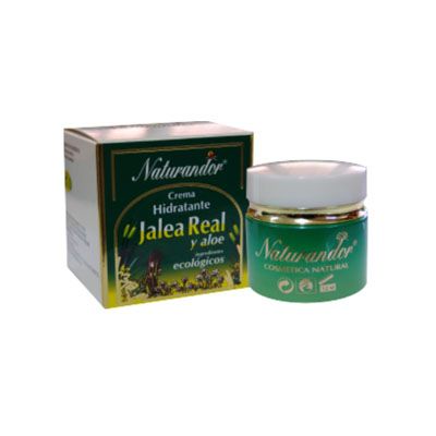 Crema Jalea y Aloe Naturandor Eco Hidratante 50ml, favorece la cicatrizaci�n y regeneraci�n de la piel.