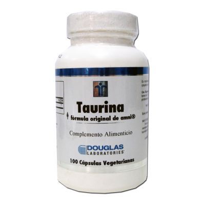Amino�cido TAURINA 500g 100cap, salud cardiovascular.