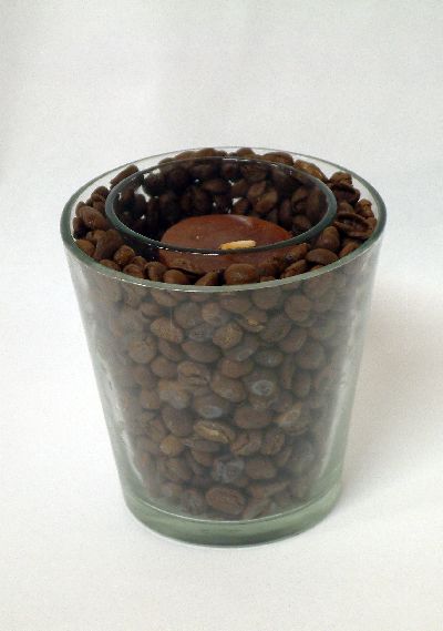 Vela vaso Caf� 